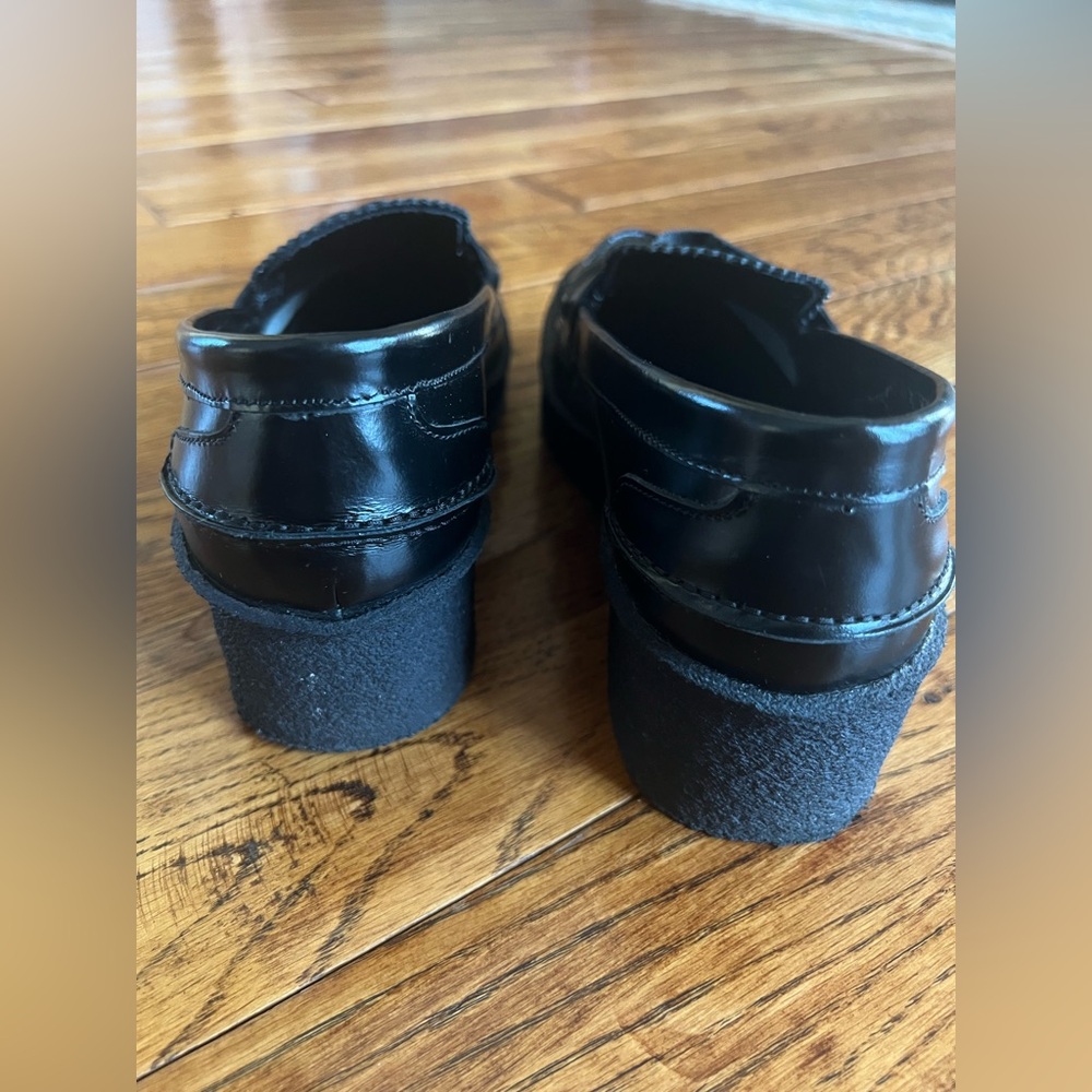 Yohji Yamamoto Loafers Soft Glass Thick Sole Black Size 7 (2 Japanese) - Picture 10 of 15